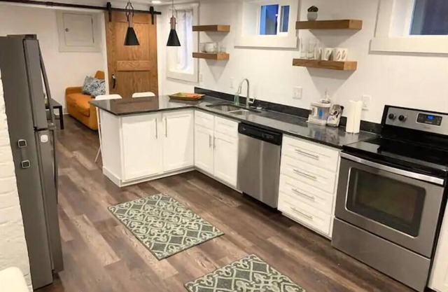 Clean Modern Downtown Apartment- All New Rear Unit