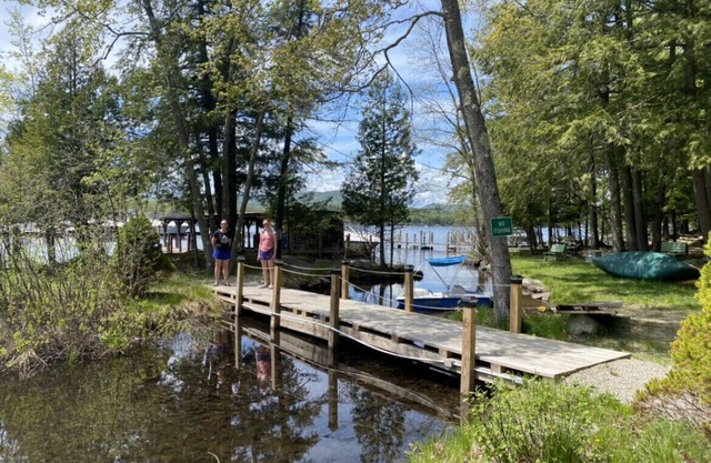 Cleverdale Waterfront mit Dock