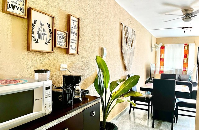 Climate Mexican House 0.6km from Tulum Center