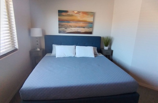 Close to shopping and freeway access.