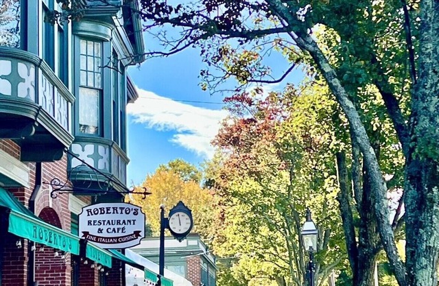 Coastal cottage in the historic town of Bristol, RI.
