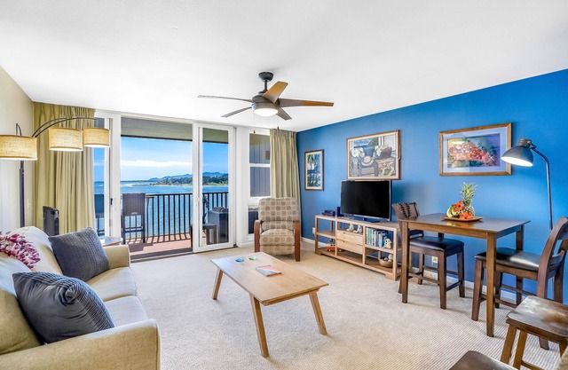 Coastal Oasis on the Beach w/ Shared Pool, Ocean View, Private Balcony, & WiFi