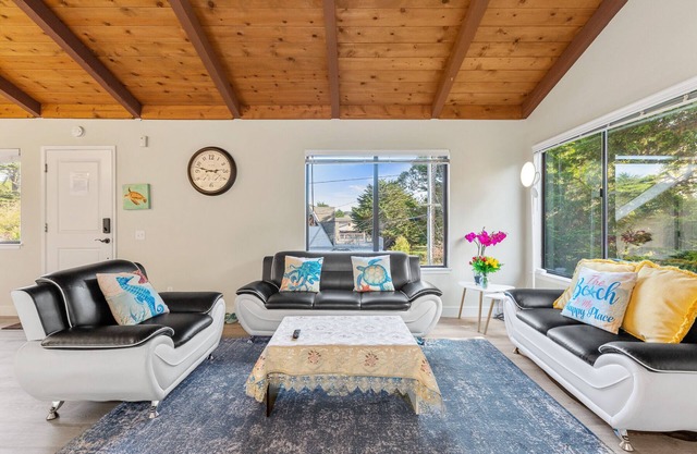 Coastal Retreat - 3,000 sqft, Pets Ok, Walk 2 Beach & Tidepools, Surf, see Seals