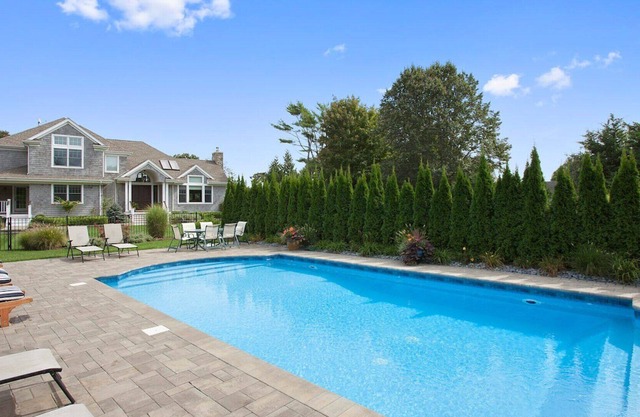 Coastal traditional canal-front home with water views from most rooms....