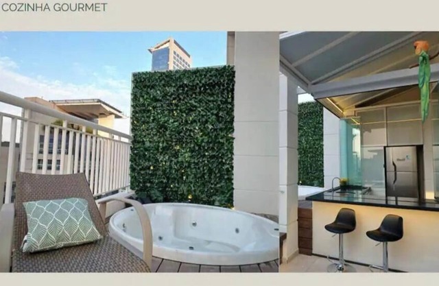 Cobertura com Jacuzzi - Sky Duplex de 3 Quartos!
