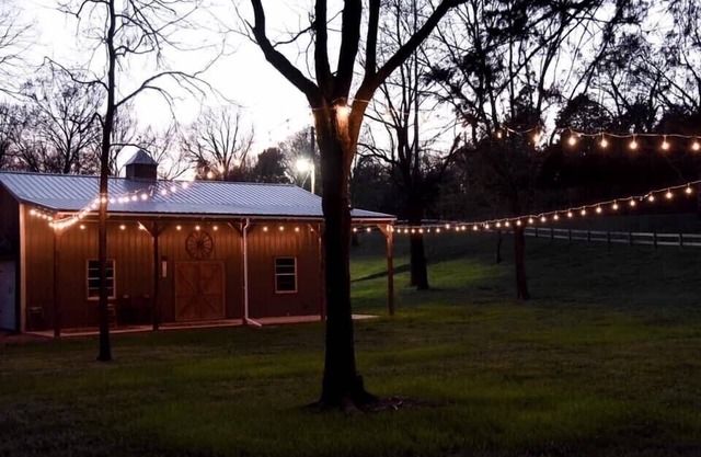 Collier Creek Wedding barn & 3 Cabins bundle on a beautiful creek