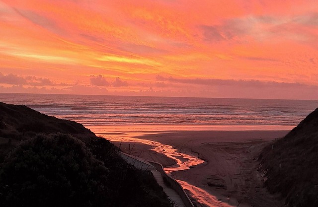 Comfort and the Best Seat in the West to View the Tasman Sea