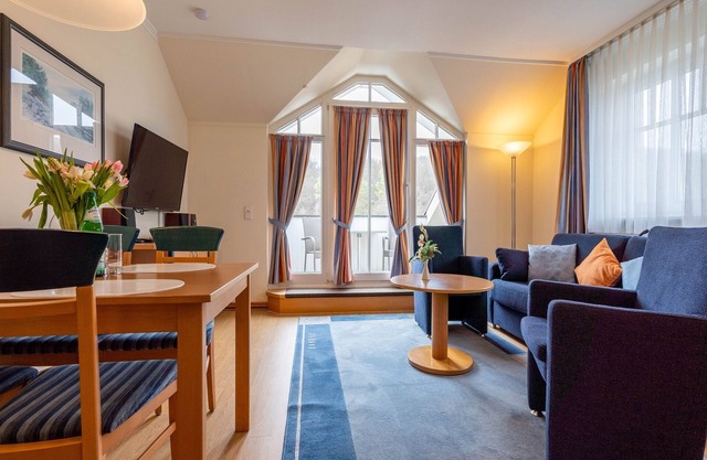 Komfort Ferienwohnung mit 1 Schlafzimmer und Balkon im Dachgeschoss