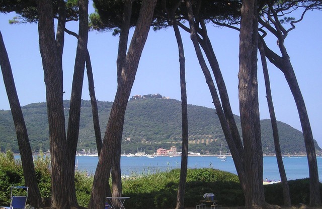 Komfortabler und frische Natur und das Meer in der Toskana Golf von Baratti