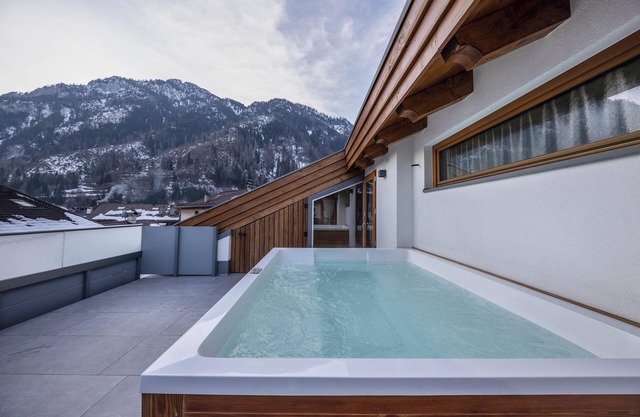 Gemütliche Ferienwohnung "Vacanze Arcobaleno - Azzurro" mit Blick auf die Berge