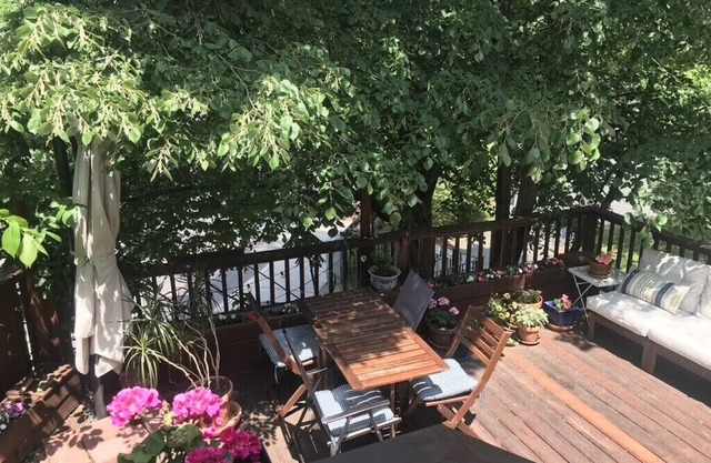 Comfortable Cambridge home with deck in walkable family neighborhood