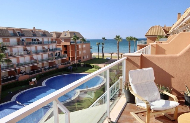 Komfortable Ferienwohnung mit Gemeinschaftspool in Denia, an der Costa Blanca, Spanien für 4 Personen
