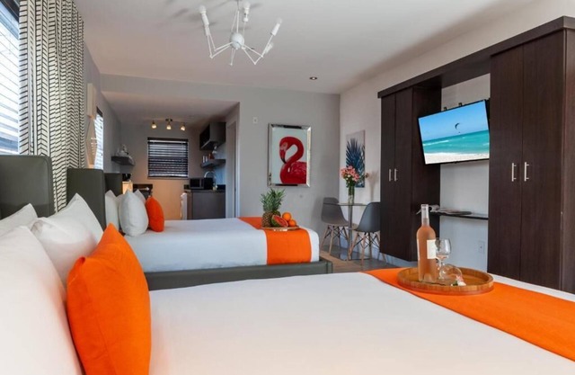 Comfortable Stay! 3 Pet-Friendly Units with Full Kitchen and Pool Access!
