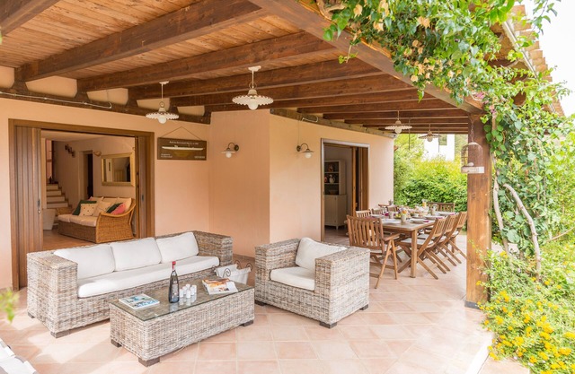 Komfortable Villa mit Meerblick