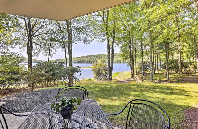 Community Beach Access: Lake Harmony Condo!