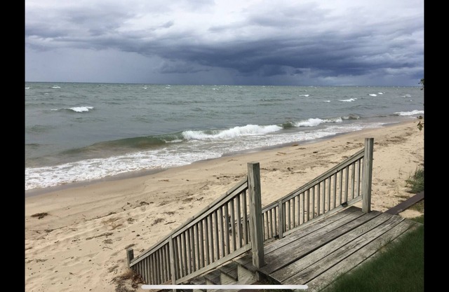 Condo #6 Upper level condo on the water with beautiful views of Lake Huron.