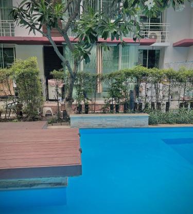 Condo In Bangkok With Pool and Garden
