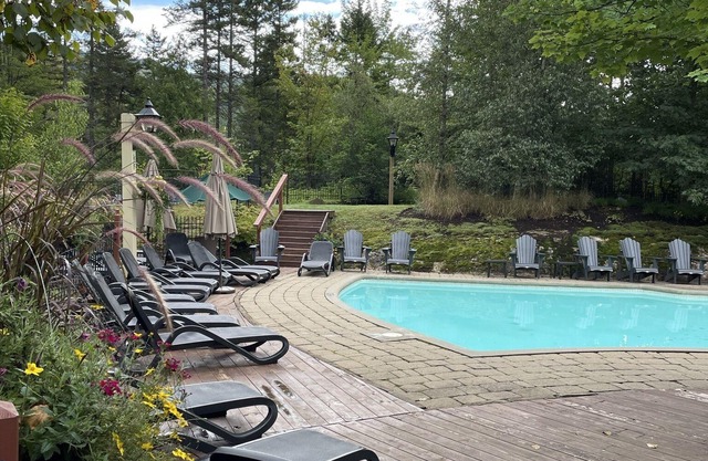 Condo nestled in nature located across from Mont Tremblant.