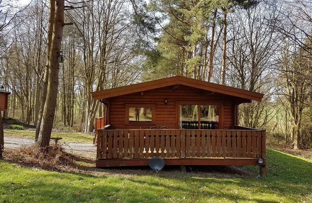 Connie Cottage (Blockhaus), Kenwick Park Woods, Nr. Louth, Lincolnshire
