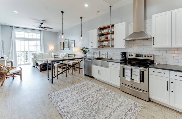 Contemporary 2BR Condo Close to Dining, Shopping, and Stadium