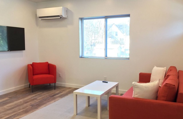 Duplex im modernen Stadthausstil