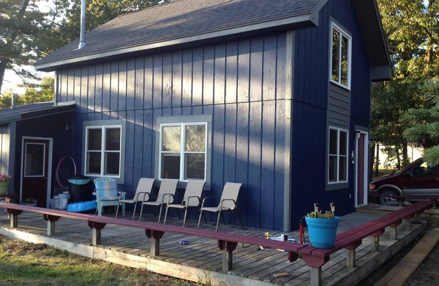 Das Freesoil Blue House ist eine günstige Lage in Beaver Island