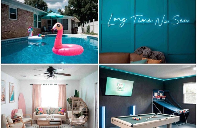 Cool Blue BnB · Pool~Huge Game Room~Golf~5Min