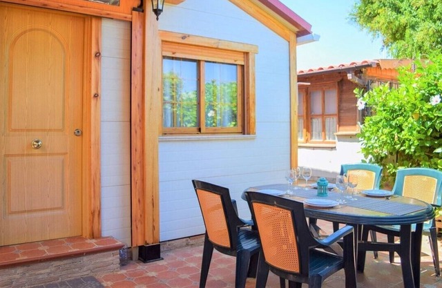 Koketter Bungalow im Camping