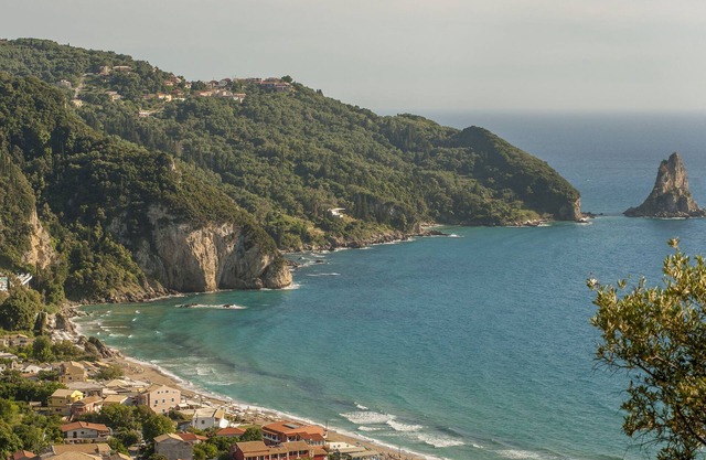 Corfu Delphi Studio 2 Straßenseite