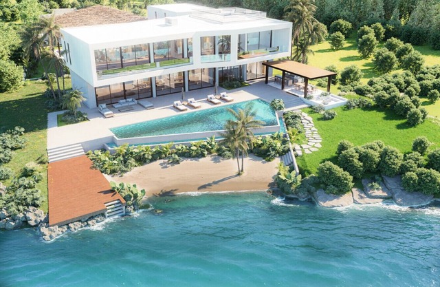 ERSTAUNLICHE MEERBLICK, VILLA AM GOLFPLATZ MIT CHEF, BUTLER, MAID, POOL & BEACH CLUB
