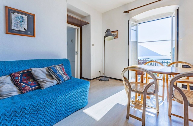 Angenehme Wohnung für 4 Leute mit Klimaanlage, W-LAN, TV, Balkon und Panoramablick, bei Portofino