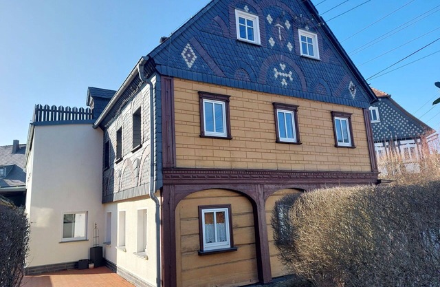 Gemütliche Wohnung für 4 Gäste mit W-LAN, TV, Innenhof, Haustiere erlaubt und Parkplatz