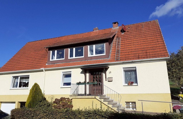 Gemütliche Wohnung mit W-LAN, TV, Balkon, Haustiere erlaubt, Panoramablick und Parkplatz