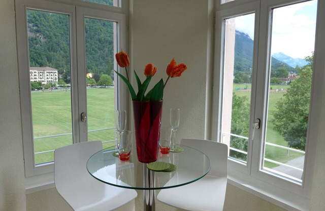 Gemütliche Wohnung für 4 Leute mit W-LAN, TV, Balkon, Panoramablick und Parkplatz