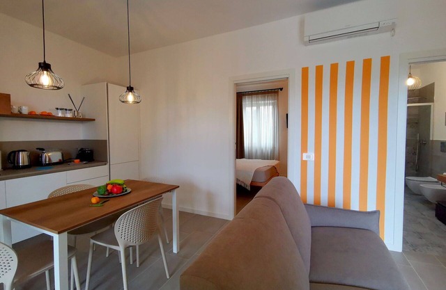Wohnung in einem Ferienhaus mit W-LAN, Whirlpool, Klimaanlage, TV, Veranda, bei Alberobello
