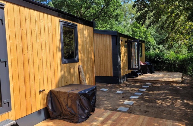 Herrliche Wohnung in einem Ferienhaus für 4 Gäste mit W-LAN, TV, Terrasse und Parkplatz