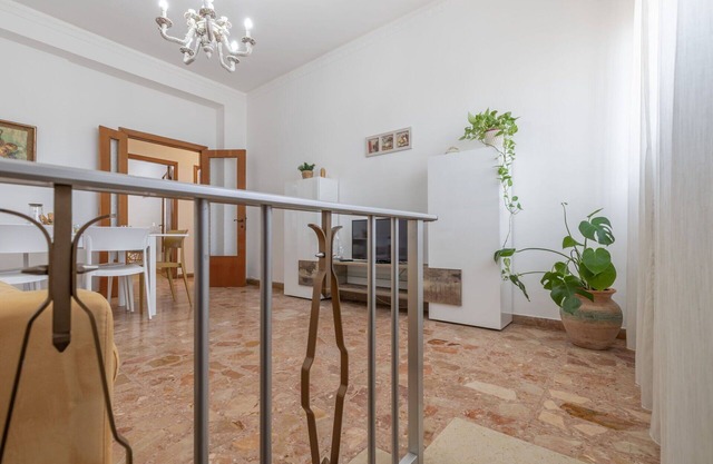 Angenehme Wohnung für 6 Leute mit W-LAN, TV und Panoramablick