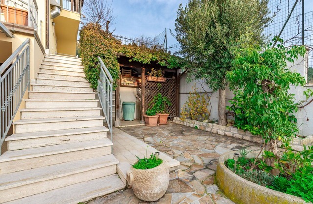 Wohnung mit W-LAN, Klimaanlage, TV, Terrasse, Panoramablick, Parkplatz, bei Porto Recanati