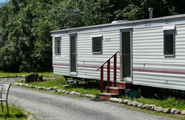 COSY CARAVAN ZU MIETEN auf einem Bauernhof in der Nähe von BALA, NORTH WALES
