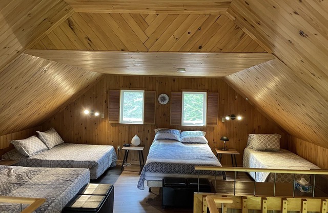 Cosy chalet 5 minutes from Mont Grand-Fonds regional park