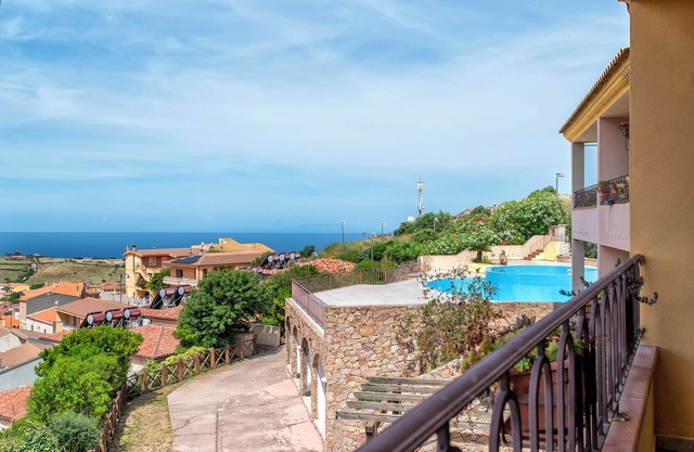 Gemütliche Ferienwohnung "Con Piscina 13" mit Meerblick, Garten & Pool