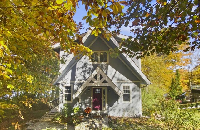 Cottage at Sunny Day