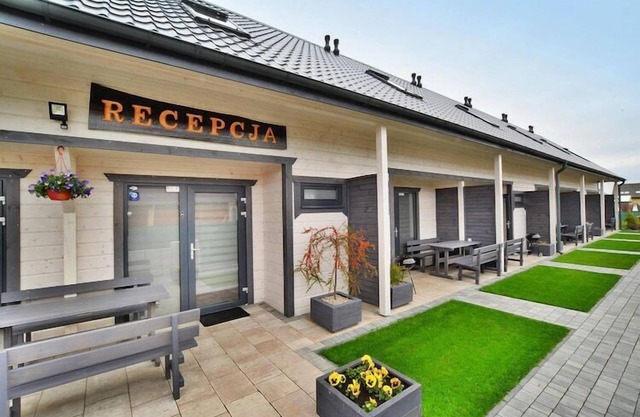Ferienhaus am Strand von Sianożęty mit Sauna
