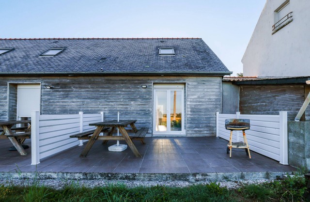 Landhaus "Gite Triskel" mit privater Terrasse, Gemeinschaftsgarten und WLAN