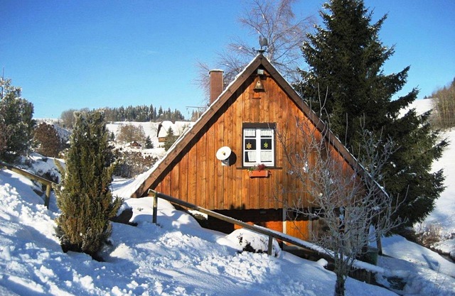Gemütliche Hütte in Sankt Georgen/Schwarzwald nahe Skipisten