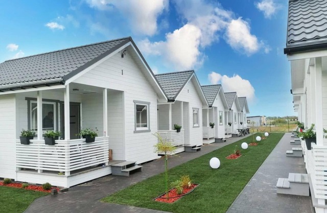 Ferienhaus in Chłopy nahe Strand