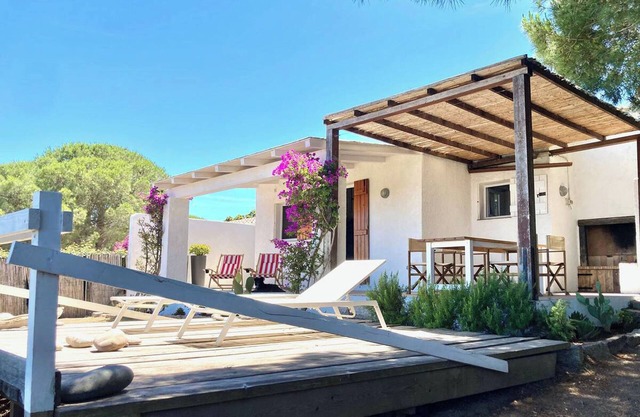 Cottage in nature with breathtaking terrace on La Maddalena archipelago