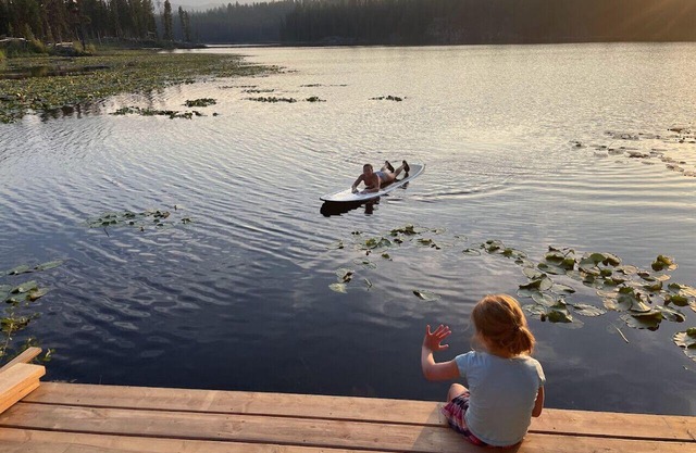 Serenity Cottage ein A-Frame Cottage am Lake Idabel, für den wahren Outdoor-Hottub
