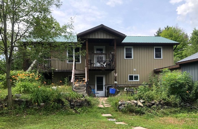 Cottage on 450 acre, trails, campsites and rivers