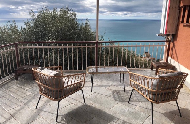 Herrliche Villa mit Meerblick zwischen Chiavari und Zoagli